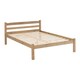 image 2 of Panama 4 Feet 6 Inches Bed Frame - L198 x W144 x H77 cm - Natural Wax