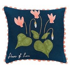 Scion Flower Of Love Cushion 45cm x 45cm Midnight