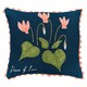 image 1 of Scion Flower Of Love Cushion 45cm x 45cm Midnight