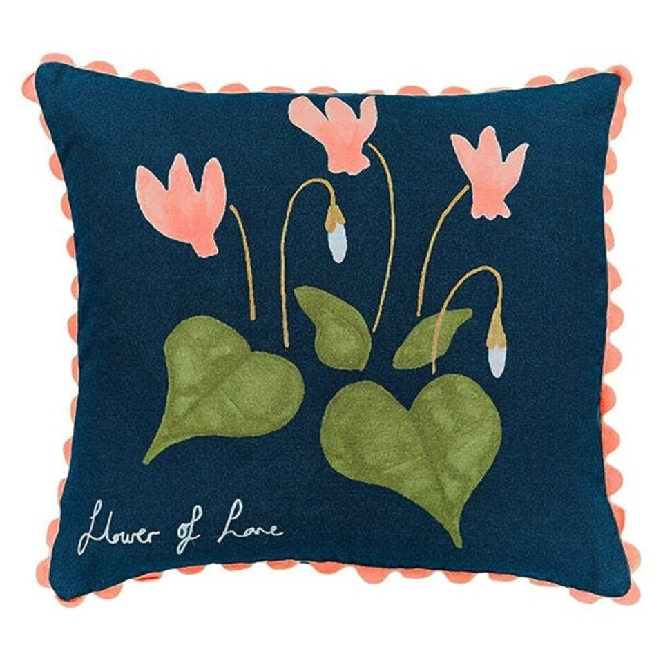 image 1 of Scion Flower Of Love Cushion 45cm x 45cm Midnight