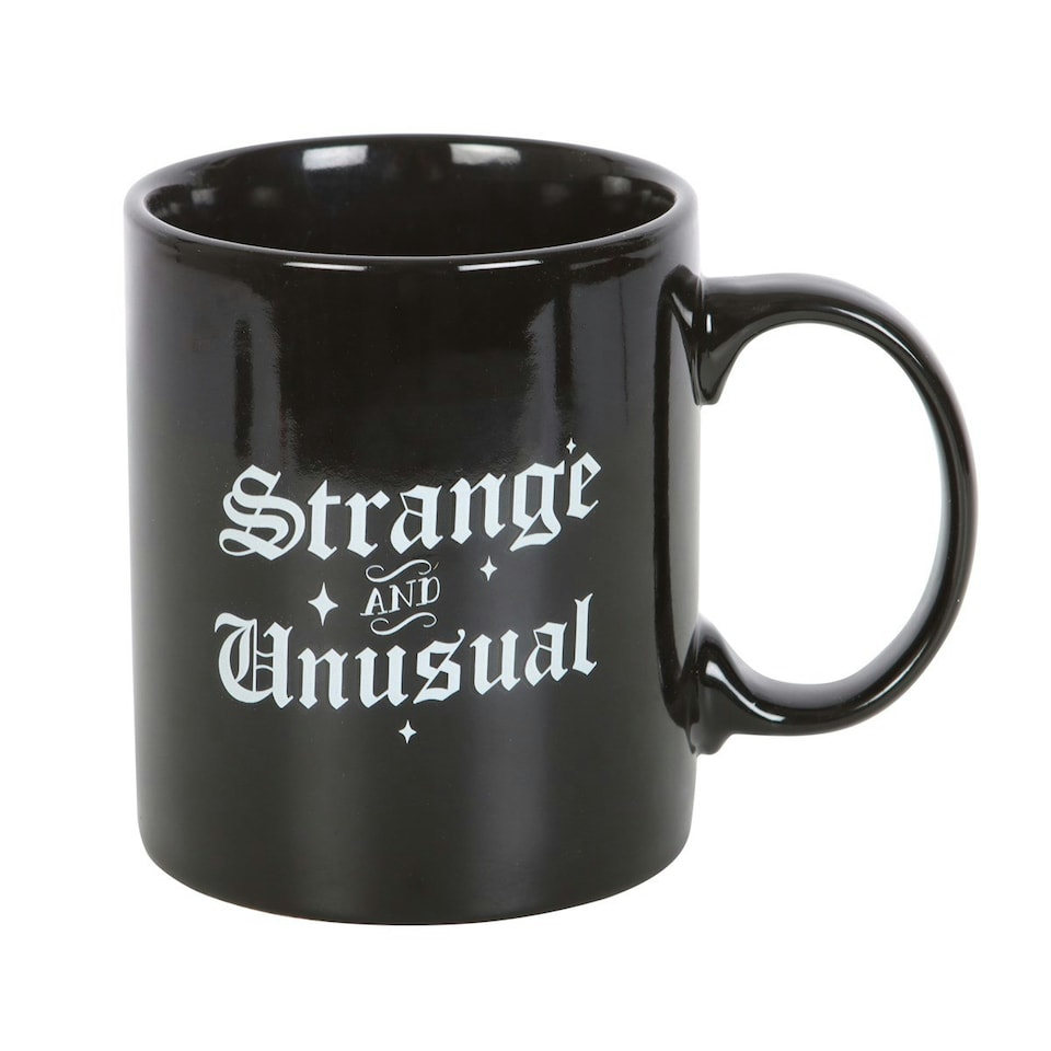 image 1 of Something Different Strange And Unusual Mug - Black/White - One Size