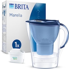 BRITA Marella Water Filter Jug Blue (2.4L) incl. 1x MAXTRA PRO Pure Performance Cartridge