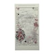 image 2 of On The Loss of Your Daughter Embossed Flowers Design Sympathy Opacity Card