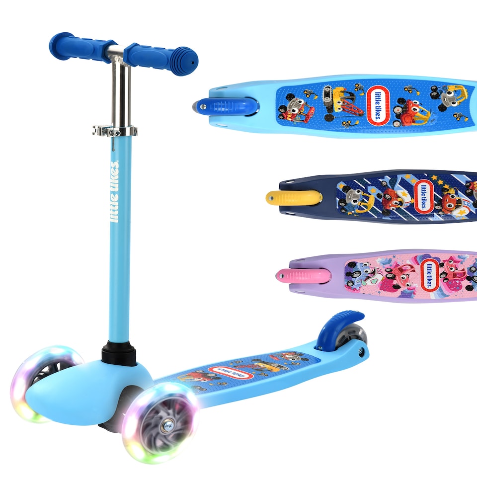 image 1 of Kids 3 Wheel Scooter | Blue | Navy