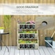 image 4 of Outsunny 3 Tier Raised Garden Bed Wooden Elevated Planter Box Kit, Brown
