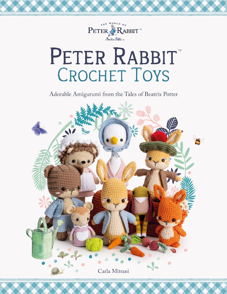 image 1 of Peter Rabbit Crochet Toys Book