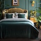 image 3 of Laurence Llewelyn-Bowen Siena Bedspread Bottle Green