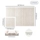 image 3 of Levede Felt Notice Board 6 Pack Wall Tiles Pin Board Self Adhesive Beige 30x30cm
