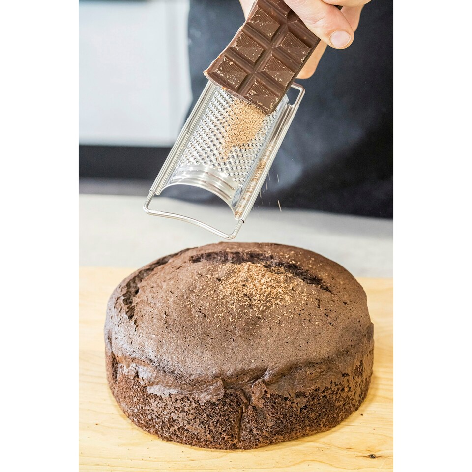 image 1 of KitchenCraft Grater Silver Stainless Steel Curved