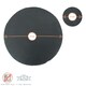 image 3 of Argon Tableware 13 Piece Round Slate Placemats & Coasters Set Grey