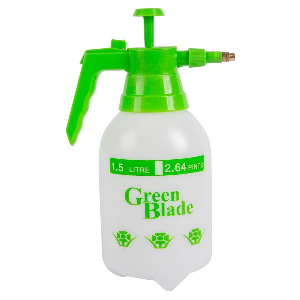image 1 of Green Blade Polypropylene Pressure Sprayer - 1.5L - Green