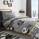 image 1 of Bedlam Football Duvet Cover Set Grey