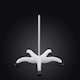 image 2 of Daylight Professional Floor Stand Sturdy Smooth-Moving Support for Task Lamps and Magnifiers