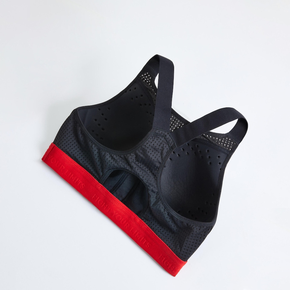 image 1 of Decathlon Boxing 2-In-1 Sports Bra: Support and Protection