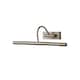 image 1 of ValueLights Modern Adjustable Brushed Chrome Picture Wall Light | Chrome