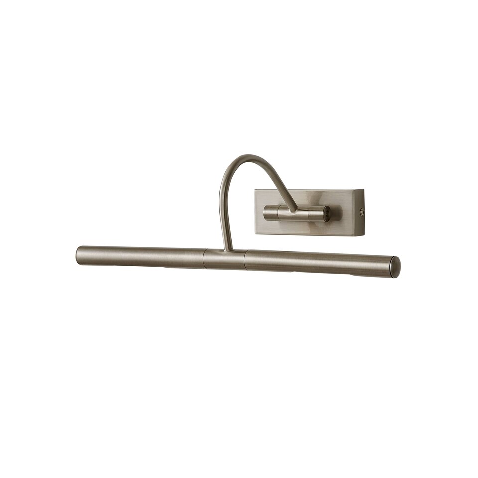 image 1 of ValueLights Modern Adjustable Brushed Chrome Picture Wall Light | Chrome