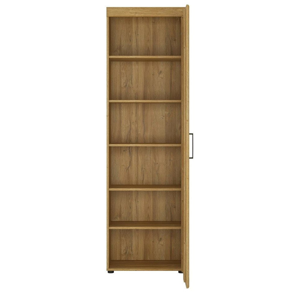 image 1 of Cortina Tall Cupboard (RH) in Grandson Oak
