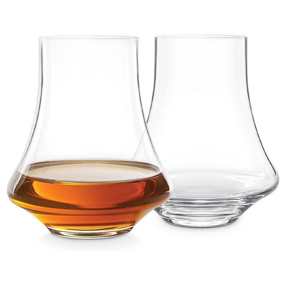 image 1 of Final Touch Revolve Taster Glasses 195ml Set of 2 Clear