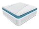 image 4 of Sareer 6 Inch Cool Blue Memory Foam Mattress 3FT | White | Single