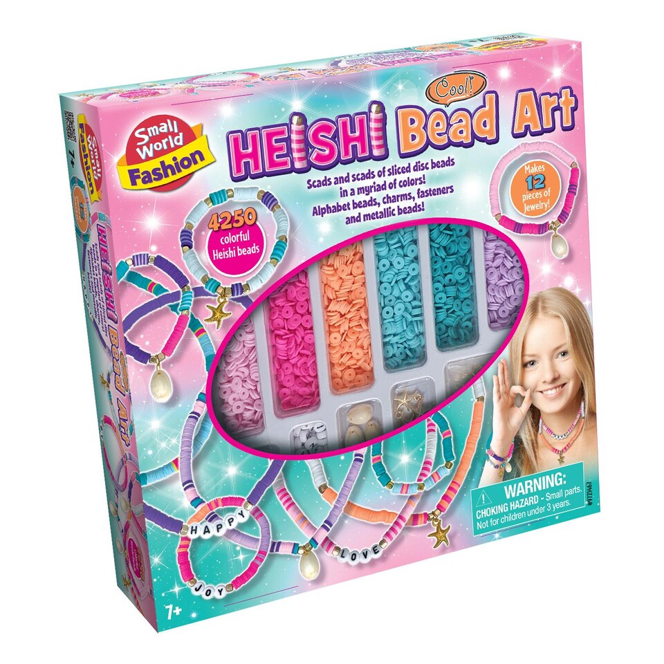 image 1 of Heishi Bead Art