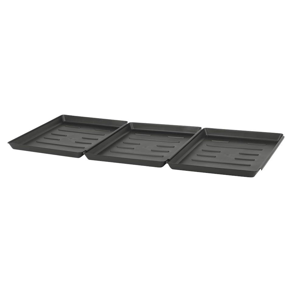 image 1 of Large Boot Tray 3 Pieces Waterproof Multifunctional Shoe Drip Protector Holder | Black | Black | 1