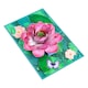image 5 of Floating Grace Pink Lotus 3D Pop Up Greeting Card