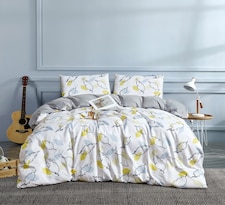 Ezysleep Willow Floral Printed Duvet Set - Duvet Cover And Matching Pillowcases | Multi