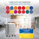 image 3 of 55x40x20cm Ryanair (Priority) TUI, Carry on Cabin Suitcase Hard Shell Approved for 60+ Airlines Silver | Silver | Cabin Bag