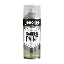 Jenolite Multi-Surface Garden Furniture Paint - Chalky Sage Green - 400ml Spray Can - 3-Pack