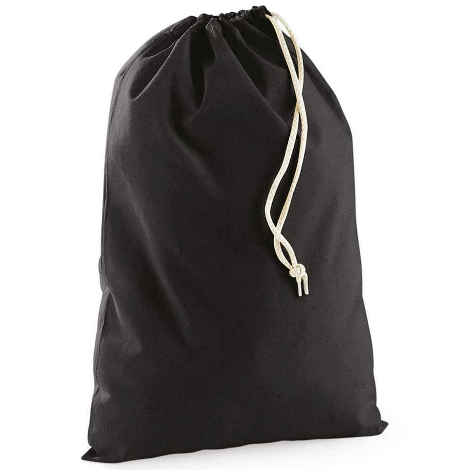 Westford Mill Drawstring Bag - Black - XS Black | XS