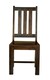 image 2 of Dakota Chair (Set of 2) - Mango Wood - Dark Finish | Brown