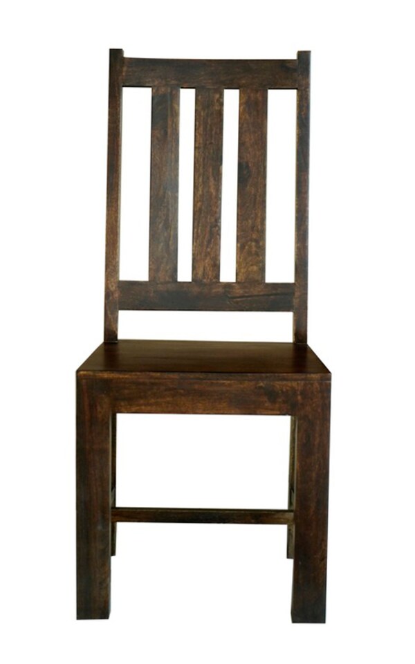 image 1 of Dakota Chair (Set of 2) - Mango Wood - Dark Finish | Brown