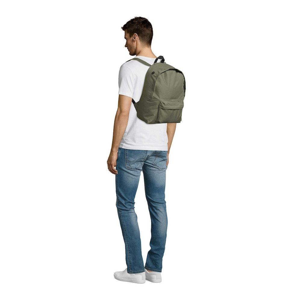 image 1 of SOLS Rider Backpack / Rucksack Bag - Army - ONE