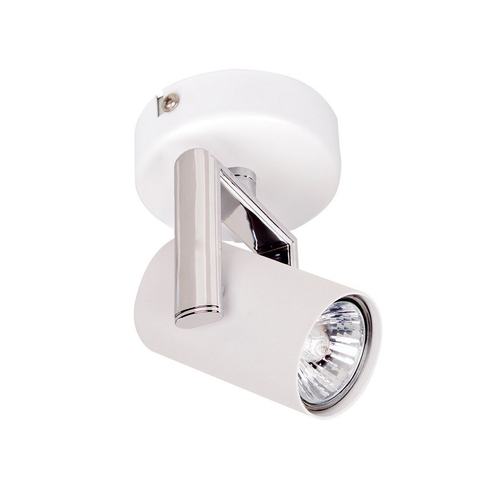 Netlighting Modern Spotlights White 1 Light with White Matt Shade LED GU10