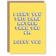 image 1 of Sent This Instead Dm Lucky You Fun Funny Birthday Card