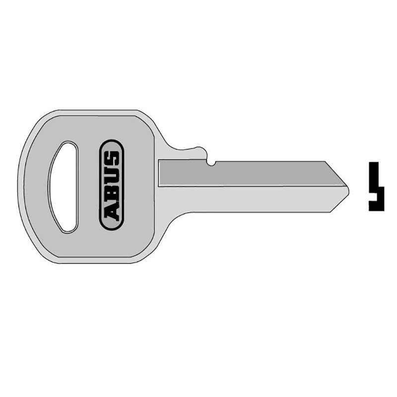 Abus Mechanical 55 Series Key Blanks - Multi Colour - 55/60 60mm Key Blank