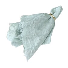6pcs Fringe Cloth Napkin, 100% Soft Cotton Cloth Napkins - 20 Inch