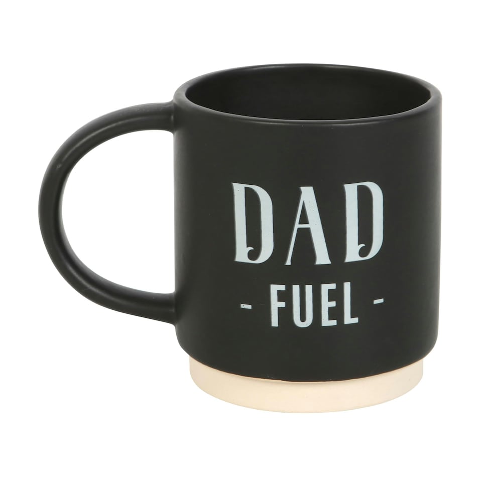 Dad Fuel Mug and Coffee Scoop Clip - Steel N/A