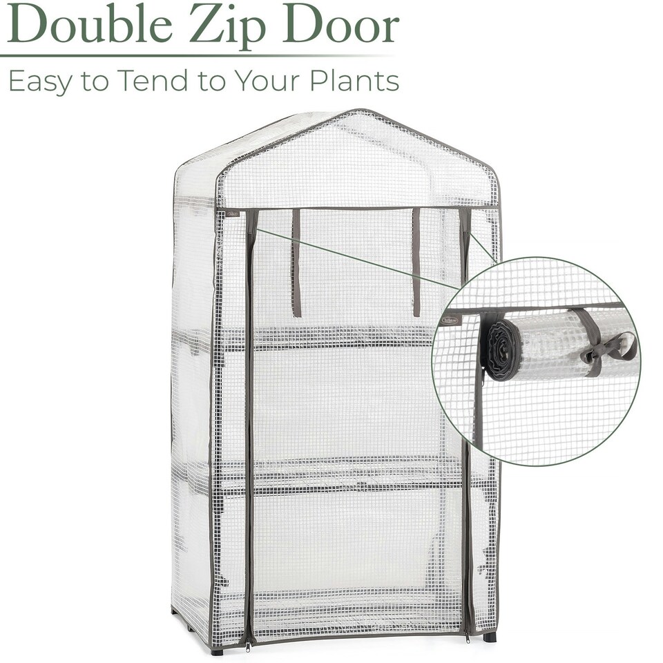 image 1 of 3 Tier Greenhouse Cover (PE)