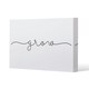 image 1 of Text Glow (Canvas Print) 31 x 41 x 4cm