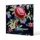 image 1 of Vibrant Flowers (Canvas Print) 90 x 90 x 4cm