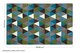 image 3 of Interiors by Premier Multicoloured Large Geometric Rug, Hand Tufted Cotton Wool Blend Area Rug, Colourful Patterned Rug | Multi