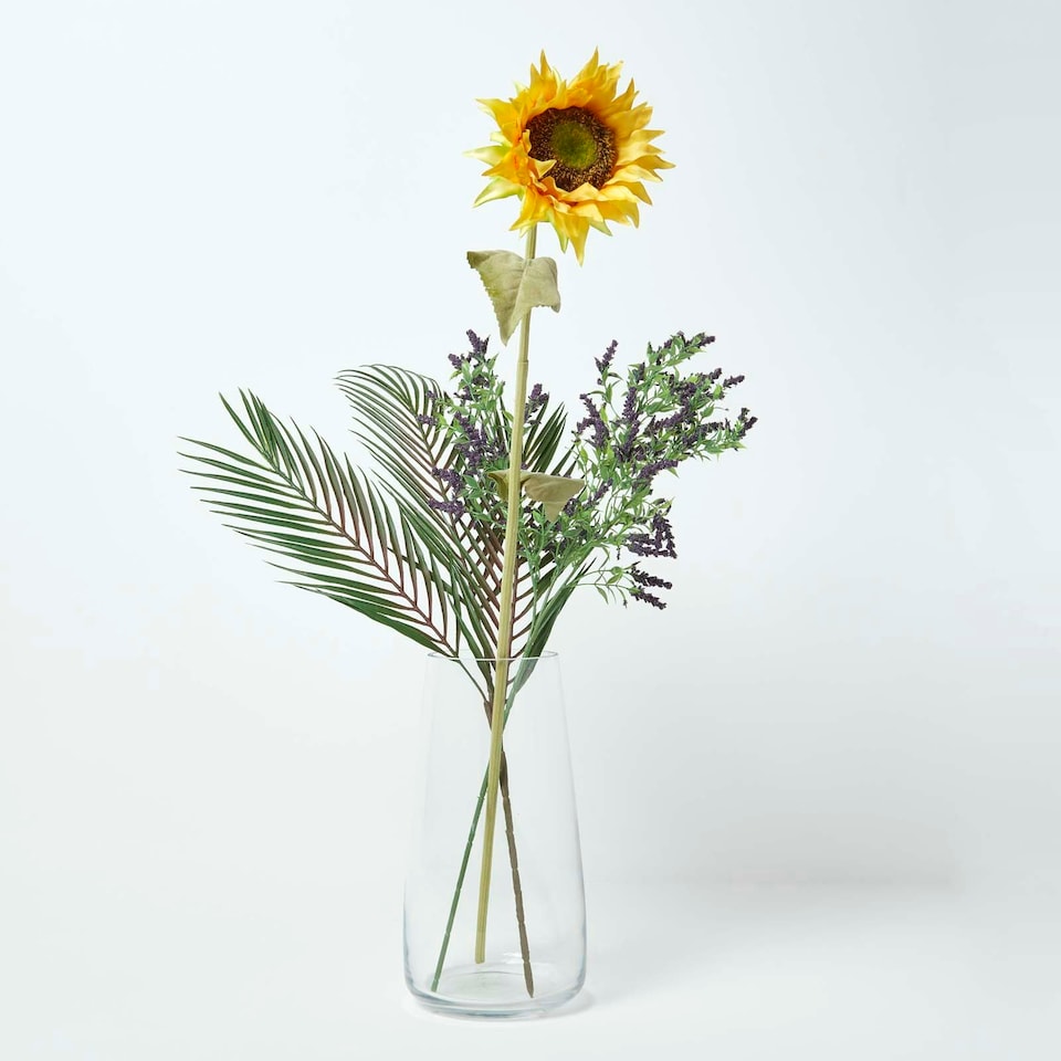 image 1 of Homescapes Sunflower Single Stem 80 cm