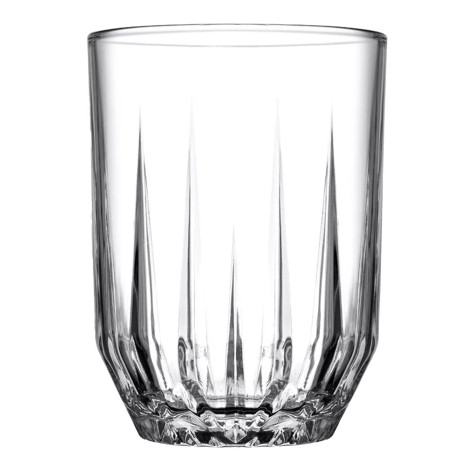 image 1 of 6-Pcs Pasabahce Highball Fluted Drinking Glass Tumblers - 250ml