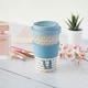 image 2 of KitchenCraft 410ml Bamboo A to Z Letter "U" Reuseable Mug | Multi