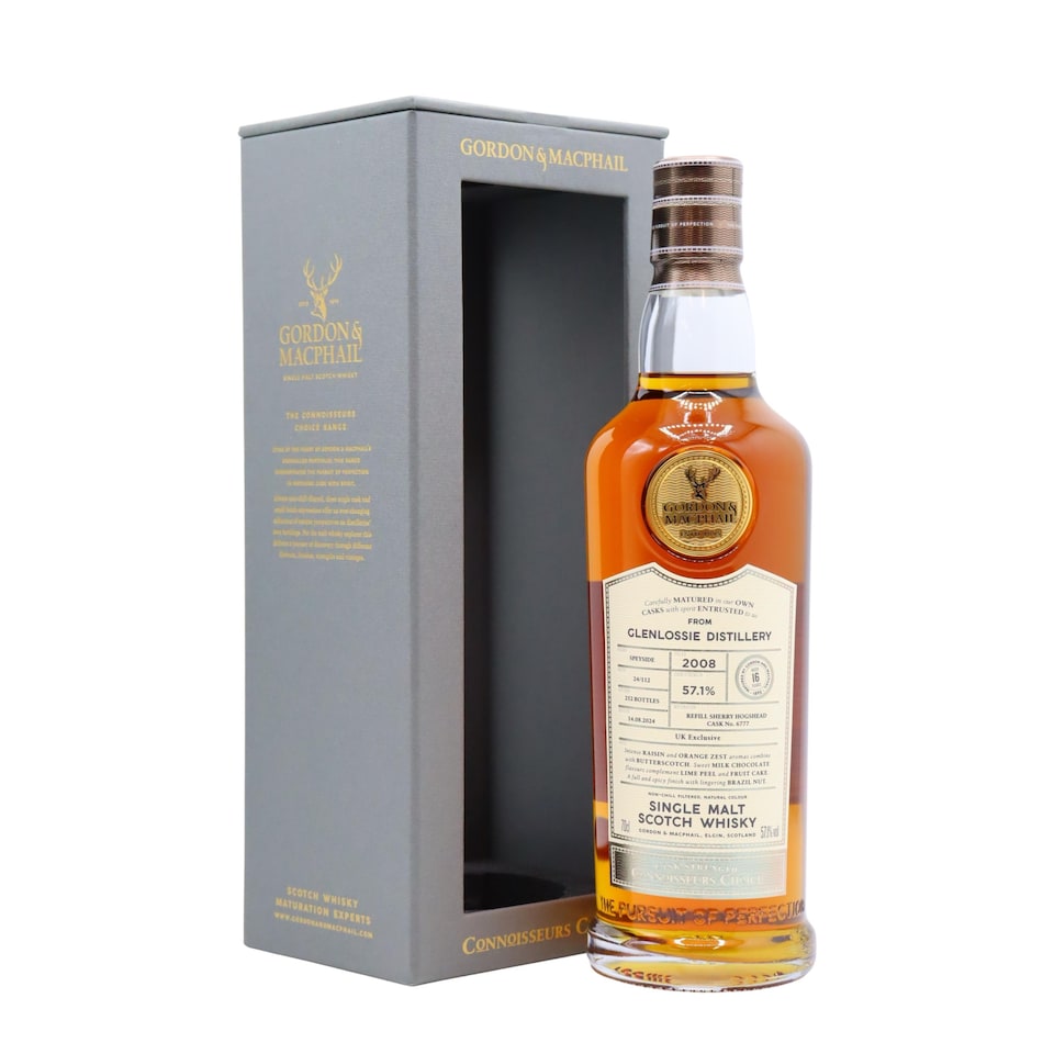 image 1 of Glenlossie - Connoisseurs Choice Single Cask No. 6777 2008 16 year old Whisky | Multi | Glenlossie - Connoisseurs Choice Single Cask #6777 - 2008 16 year old Whisky 70cl 57.1% ABV | 1