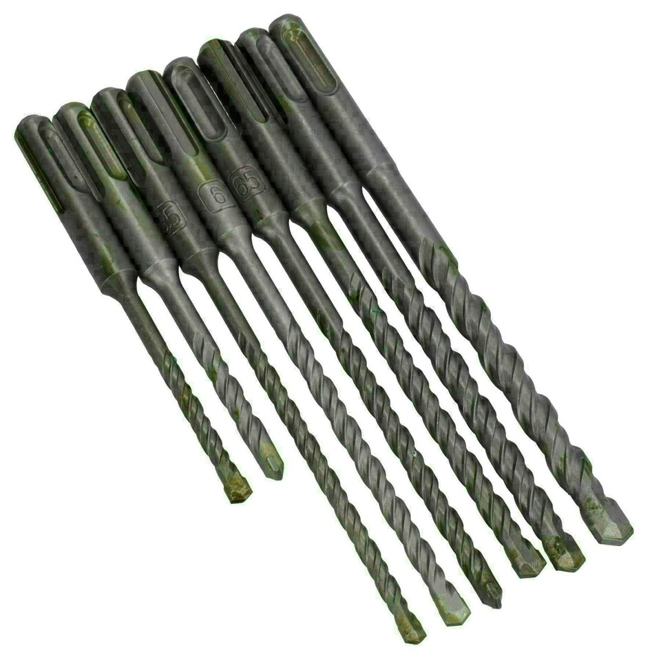 image 1 of SDS Plus Chisel Set Masonry And Steel Drill Bit Set 15pc SIL72