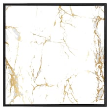 Golden marble (Picture Frame) Black | S