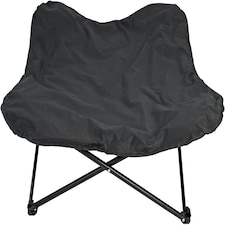 Actiaspet Elevated Dog Bed with Steel Frame and Poly-Cotton Padding, Indoor Outdoor Pet Cot Black (L)