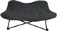image 1 of Actiaspet Elevated Dog Bed with Steel Frame and Poly-Cotton Padding, Indoor Outdoor Pet Cot Black (L)